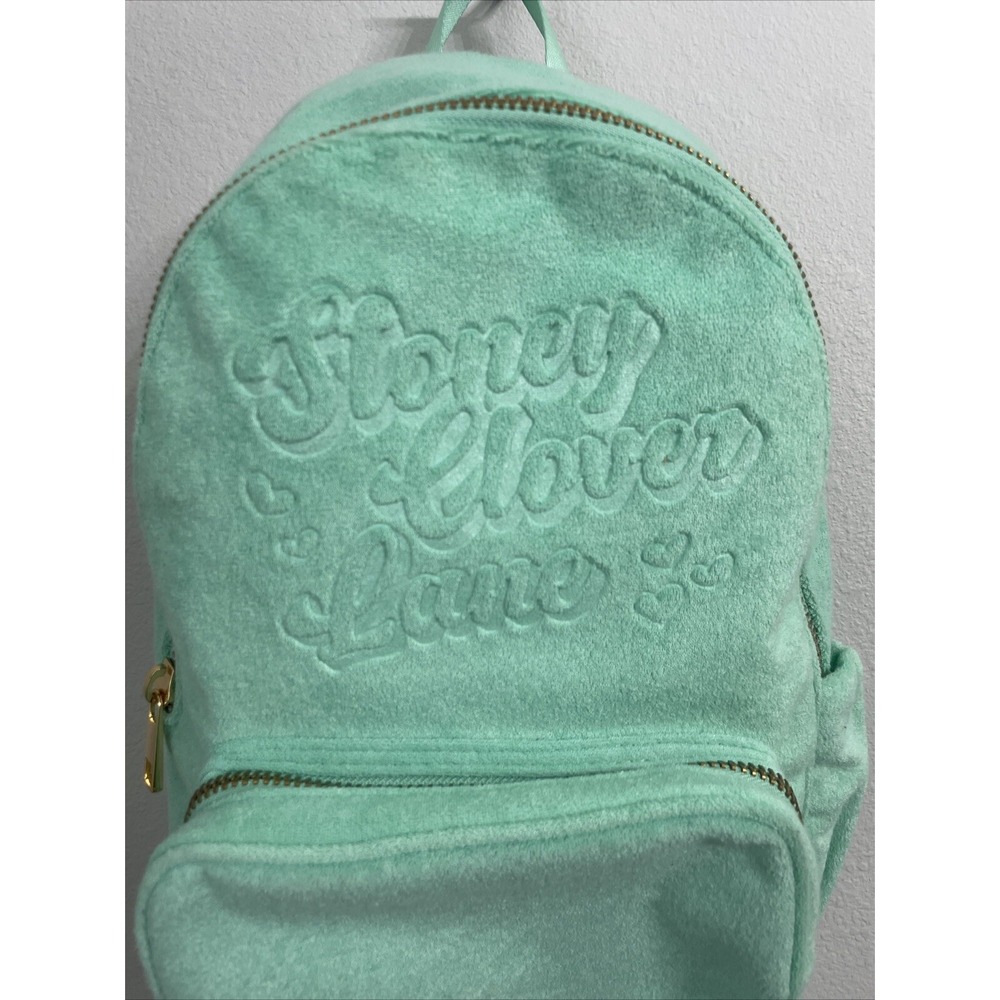 Stoney Clover Lane Candy Taffy Green Logo Backpack New Teen/Adult - Picture 2 of 8